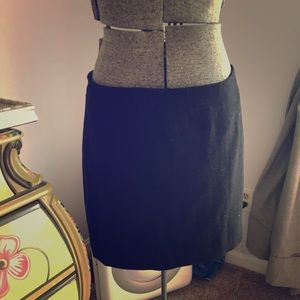 J Crew wool mini skirt